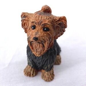Yorkie Terrier Figurine Daddys Long Leg Boo Flower Puppy '98 Collector Club RARE